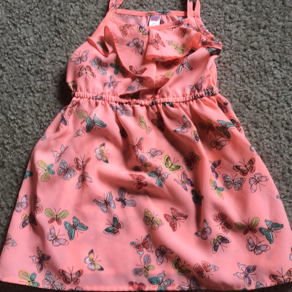 Girls butterfly dress